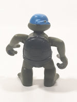 2004 Playmates Mirage Studios TMNT Teenage Mutant Ninja Turtles Leonardo 2 3/4" Tall Toy Action Figure