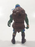 2014 Playmates Paramount Pictures TMNT Teenage Mutant Ninja Turtles Leonardo 4 3/4" Tall Toy Action Figure