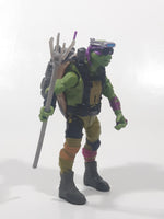 2015 Playmates Paramount Pictures TMNT Teenage Mutant Ninja Turtles Donatello 5 1/2" Tall Toy Action Figure Talking with Sound