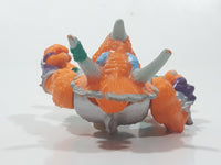 1990 Playmates Mirage Studios TMNT Teenage Mutant Ninja Turtles Triceraton 4 1/4" Tall Toy Action Figure