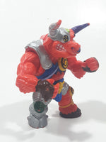 1991 Playmates Mirage Studios TMNT Teenage Mutant Ninja Turtles GroundChuck 4 1/4" Tall Toy Action Figure