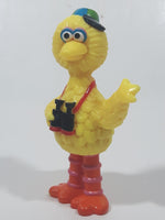 JHP Sesame Street Tourist Big Bird with Binoculars 4 1/8" Tall PVC Toy Figure