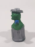 Tara Toy Muppets Sesame Street Oscar The Grouch Pickle Juice 10 Cents 2 1/2" Tall PVC Toy Figure