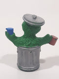 Tara Toy Muppets Sesame Street Oscar The Grouch Pickle Juice 10 Cents 2 1/2" Tall PVC Toy Figure