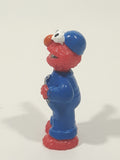 JHP Sesame Street Elmo as Mechanic with Wrench 2 1/4" Tall PVC Toy Figure