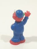 JHP Sesame Street Elmo as Mechanic with Wrench 2 1/4" Tall PVC Toy Figure