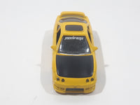 X-Concepts Modifiers Acura Integra Yellow Die Cast Toy Car Vehicle No Accessories Missing 3 Tires