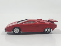 Vintage Soma 1985 Lamborghini Countach LP500 Red Die Cast Toy Car Vehicle