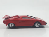 Vintage Soma 1985 Lamborghini Countach LP500 Red Die Cast Toy Car Vehicle