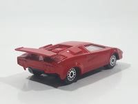 Vintage Soma 1985 Lamborghini Countach LP500 Red Die Cast Toy Car Vehicle