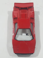 Vintage Soma 1985 Lamborghini Countach LP500 Red Die Cast Toy Car Vehicle