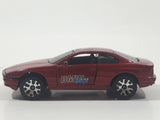 2000 Matchbox Daddy's Dream BMW 850i Red Die Cast Toy Car Vehicle with Opening Doors