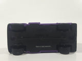 2002 Maisto Marvel Gambit Armored Van Truck Purple with White Roof Die Cast Toy Car Vehicle