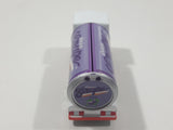 RealToy Cabover Tanker Truck Always Grape Juice White with Purple Can Die Cast Toy Car Vehicle