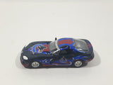 Rare 2006 RC2 Racing Champions NHL Vancouver Canucks Dodge Viper Dark Blue 1/64 Scale Die Cast Toy Car Vehicle