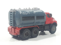 2012 Hasbro Tonka FunRise Tanker Truck Red and Grey Die Cast Toy Car Vehicle