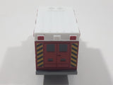 2012 Hasbro Tonka FunRise Ambulance Red and White Die Cast Toy Car Vehicle