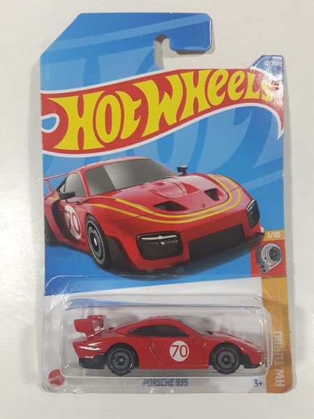 2022 Hot Wheels HW Turbo Porsche 935 Red Die Cast Toy Car Vehicle New in Package