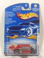 2002 Hot Wheels Torpedo Jones Red Die Cast Toy Car Vehicle New in Package