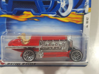 2002 Hot Wheels Torpedo Jones Red Die Cast Toy Car Vehicle New in Package