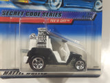 2000 Hot Wheels Secret Code Series Tee'd Off White Die Cast Toy Car Vehicle New in Package