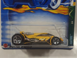 2002 Hot Wheels Cold Blooded Vulture Yellow Die Cast Toy Car Vehicle New in Package