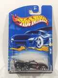 2002 Hot Wheels Tow Jam Black Die Cast Toy Car Vehicle New in Package