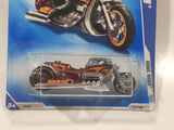 2009 Hot Wheels Rebel Rides Airy 8 Metalflake Purple Motorcycle Die Cast Toy Vehicle New in Package