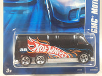 2007 Hot Wheels Stars GMC Motorhome Black Die Cast Toy Car Recreational Vehicle New in Package