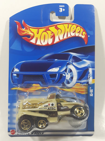 2002 Hot Wheels XS-IVE Tan Beige Off-Roading Die Cast Toy Racing Car Vehicle New in Package