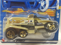 2002 Hot Wheels XS-IVE Tan Beige Off-Roading Die Cast Toy Racing Car Vehicle New in Package