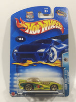 2003 Hot Wheels Track Aces Splittin' Image II Lime Green Die Cast Toy Car Vehicle New in Package