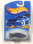 2002 Hot Wheels Sling Shot Dark Blue Die Cast Toy Car Vehicle New in Package