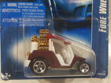 2007 Hot Wheels Stars Fore Wheeler Dark Red Die Cast Toy Car Vehicle New in Package