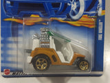 2002 Hot Wheels Fore Wheeler Gold Die Cast Toy Car Vehicle New in Package