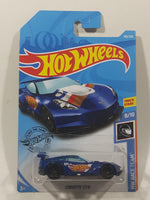 2019 Hot Wheels Track Stars HW Race Team Corvette C7.R Dark Blue Die Cast Toy Car Vehicle New in Package