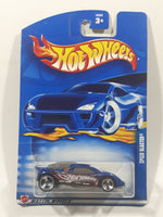 2002 Hot Wheels Speed Blaster Dark Blue Die Cast Toy Car Vehicle New in Package