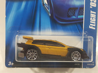 2007 Hot Wheels All-Stars Flight '03 Gold Die Cast Toy Car Vehicle New in Package