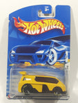 2002 Hot Wheels Hyperliner Yellow Die Cast Toy Car Vehicle New in Package