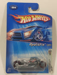 2005 Hot Wheels First Editions Realistix Airy 8 Metalflake Silver Motorcycle Die Cast Toy Vehicle New in Package