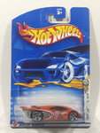 2002 Hot Wheels First Editions Side Draft Metallic Dark Orange Die Cast Toy Car Vehicle New In Package