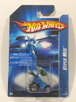 2007 Hot Wheels All-Stars Hyper Mite Silver and Blue Die Cast Toy Car Vehicle New in Package