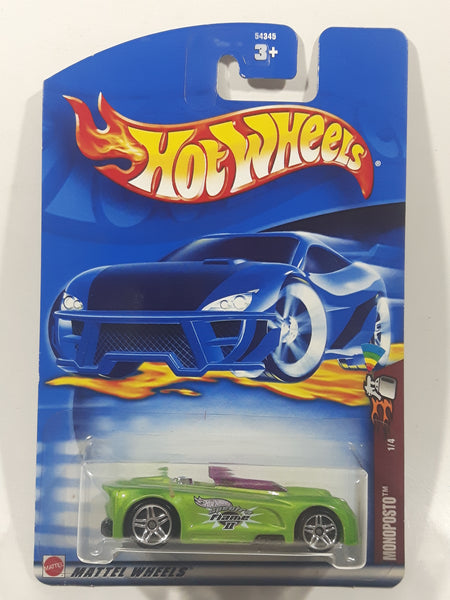 2002 Hot Wheels Spectraflame II Monoposto Spectraflame Green Die Cast Toy Car Vehicle New in Package