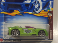 2002 Hot Wheels Spectraflame II Monoposto Spectraflame Green Die Cast Toy Car Vehicle New in Package