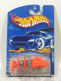 2001 Hot Wheels Marine Racer Orange and Grey Die Cast Toy Car Vehicle New in Package