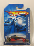 2007 Hot Wheels Stars Greased Lightnin' Black and Red Die Cast Toy Car Vehicle New in Package