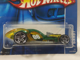 2007 Hot Wheels I Candy Green with Yellow Fenders Die Cast Toy Car Vehicle New in Package Short Card