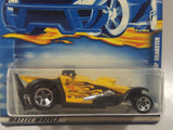 2000 Hot Wheels Super Comp Dragster Yellow Die Cast Toy Car Vehicle New in Package