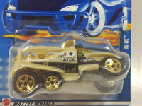 2002 Hot Wheels XS-IVE Tan Beige Off-Roading Die Cast Toy Racing Car Vehicle New in Package