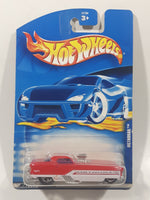 2001 Hot Wheels Metrorail Red and White Die Cast Toy Car Vehicle New in Package